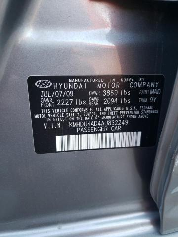 Photo 11 VIN: KMHDU4AD4AU832249 - HYUNDAI ELANTRA BL 