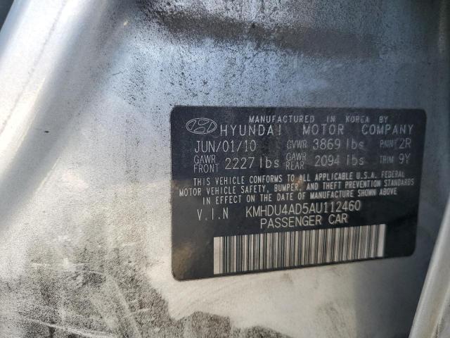 Photo 11 VIN: KMHDU4AD5AU112460 - HYUNDAI ELANTRA BL 