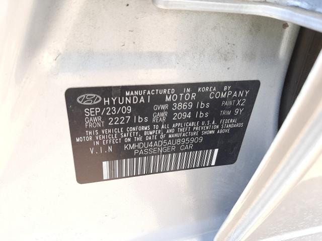 Photo 9 VIN: KMHDU4AD5AU895909 - HYUNDAI ELANTRA BL 