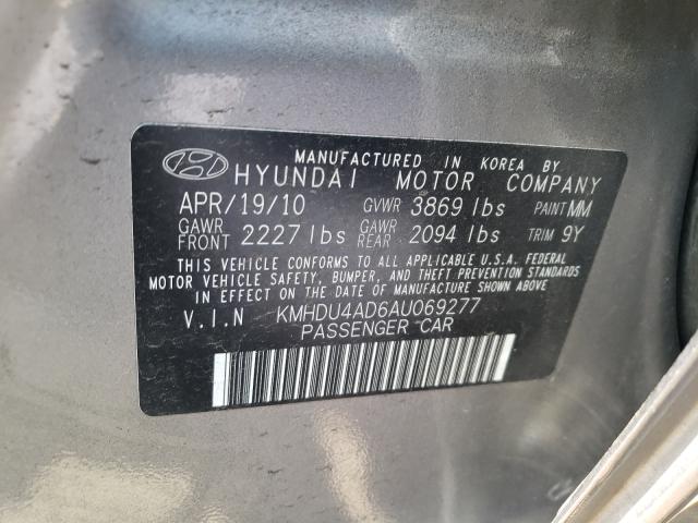 Photo 9 VIN: KMHDU4AD6AU069277 - HYUNDAI ELANTRA BL 