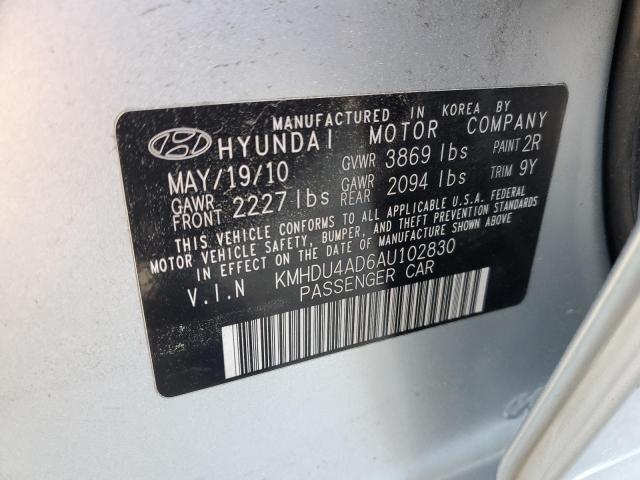 Photo 11 VIN: KMHDU4AD6AU102830 - HYUNDAI ELANTRA BL 