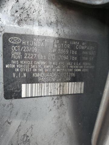 Photo 12 VIN: KMHDU4AD6AU921286 - HYUNDAI ELANTRA BL 