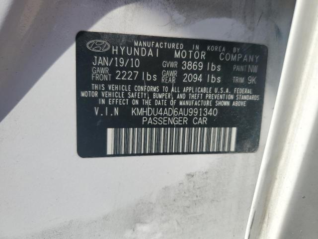 Photo 11 VIN: KMHDU4AD6AU991340 - HYUNDAI ELANTRA BL 