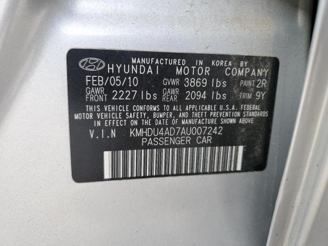 Photo 9 VIN: KMHDU4AD7AU007242 - HYUNDAI ELANTRA BL 