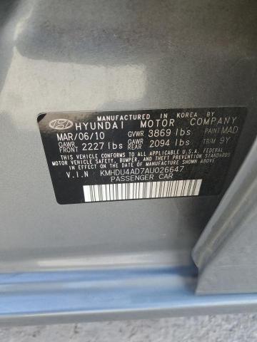 Photo 11 VIN: KMHDU4AD7AU026647 - HYUNDAI ELANTRA BL 