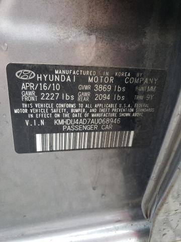 Photo 11 VIN: KMHDU4AD7AU068946 - HYUNDAI ELANTRA BL 