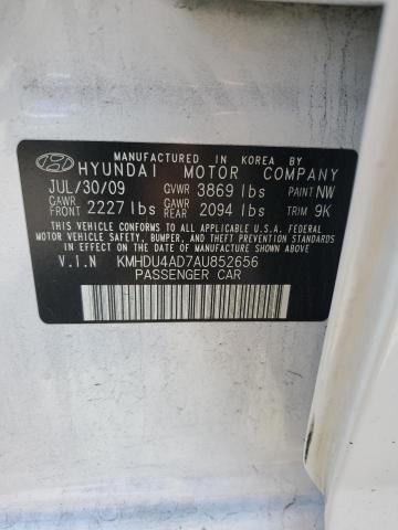 Photo 11 VIN: KMHDU4AD7AU852656 - HYUNDAI ELANTRA 