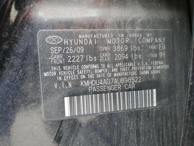 Photo 11 VIN: KMHDU4AD7AU898522 - HYUNDAI ELANTRA BL 