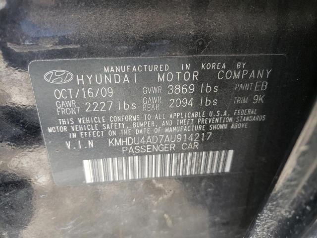 Photo 11 VIN: KMHDU4AD7AU914217 - HYUNDAI ELANTRA BL 