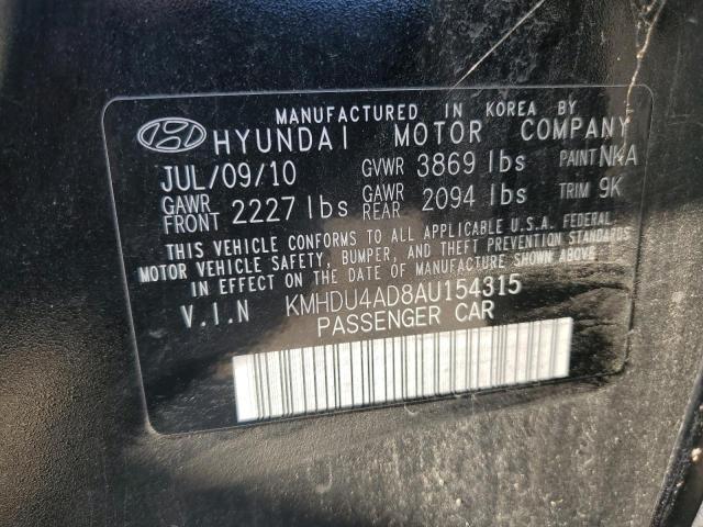 Photo 11 VIN: KMHDU4AD8AU154315 - HYUNDAI ELANTRA BL 