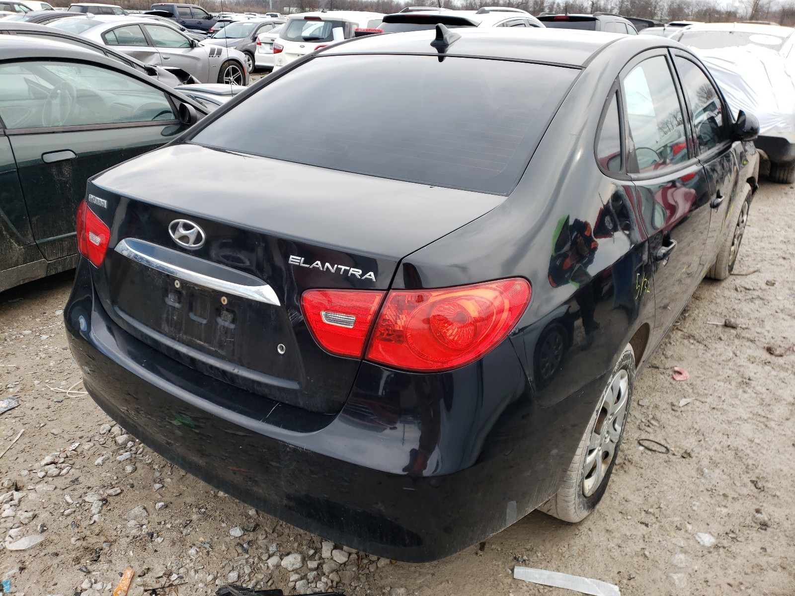 Photo 3 VIN: KMHDU4AD8AU930927 - HYUNDAI ELANTRA BL 