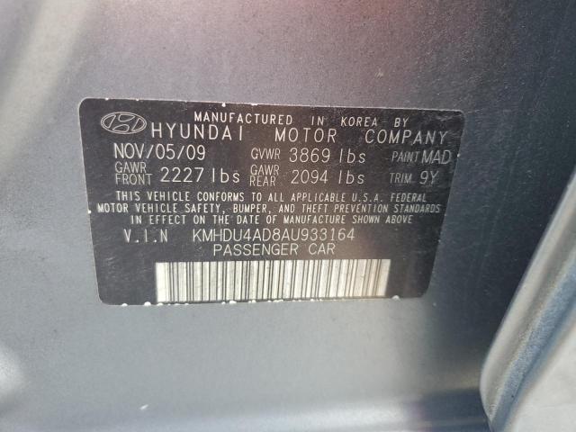 Photo 11 VIN: KMHDU4AD8AU933164 - HYUNDAI ELANTRA BL 