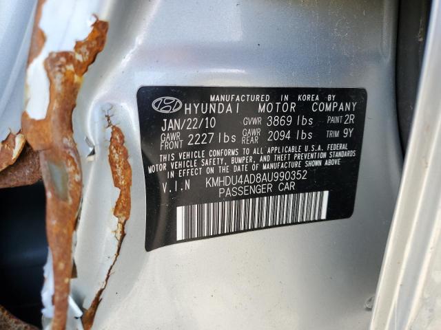 Photo 11 VIN: KMHDU4AD8AU990352 - HYUNDAI ELANTRA 