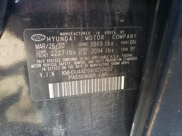 Photo 11 VIN: KMHDU4AD9AU050657 - HYUNDAI ELANTRA BL 