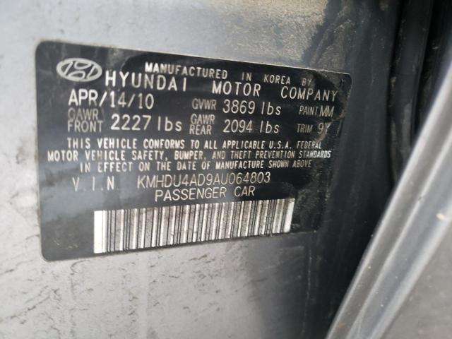 Photo 11 VIN: KMHDU4AD9AU064803 - HYUNDAI ELANTRA BL 