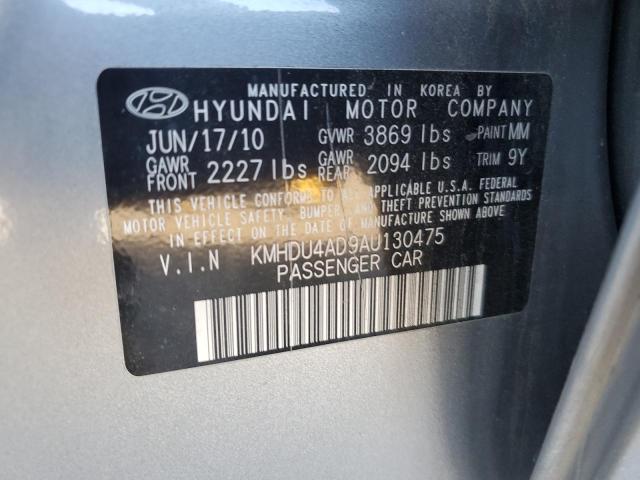 Photo 11 VIN: KMHDU4AD9AU130475 - HYUNDAI ELANTRA BL 