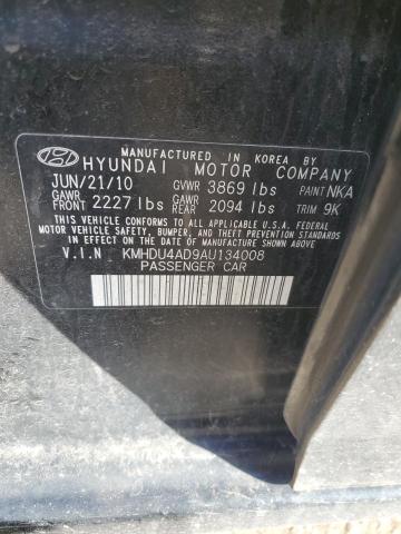 Photo 11 VIN: KMHDU4AD9AU134008 - HYUNDAI ELANTRA BL 