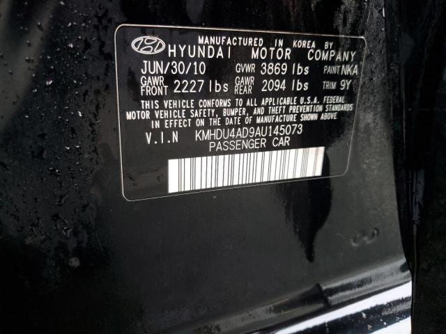 Photo 11 VIN: KMHDU4AD9AU145073 - HYUNDAI ELANTRA BL 