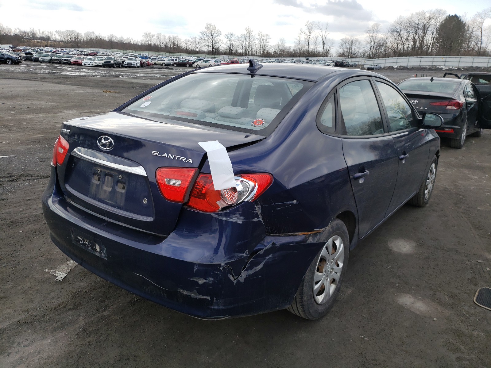 Photo 3 VIN: KMHDU4AD9AU156557 - HYUNDAI ELANTRA BL 