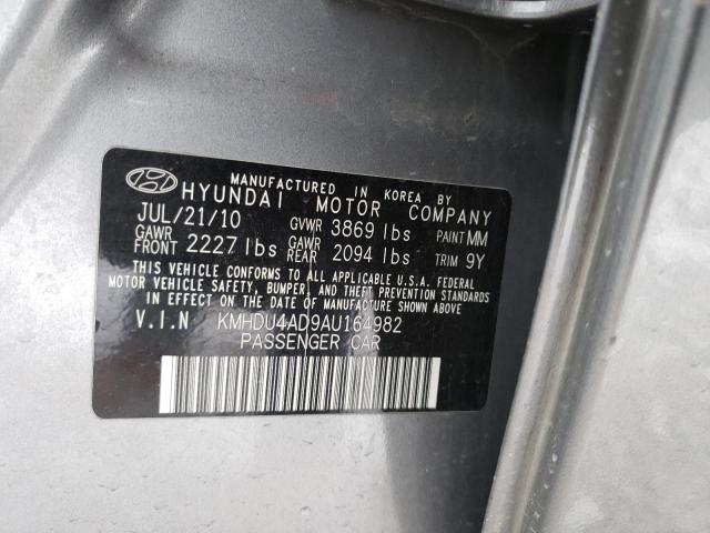 Photo 11 VIN: KMHDU4AD9AU164982 - HYUNDAI ELANTRA BL 