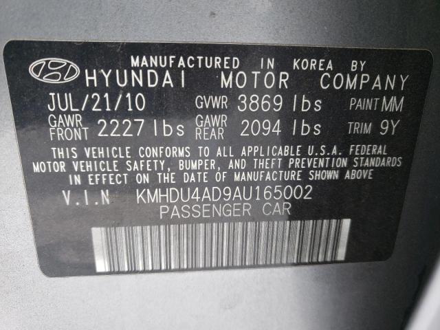 Photo 11 VIN: KMHDU4AD9AU165002 - HYUNDAI ELANTRA BL 