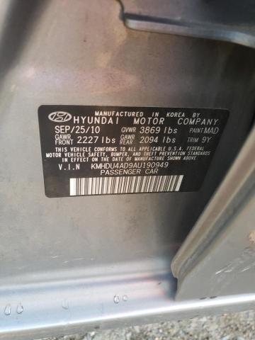Photo 11 VIN: KMHDU4AD9AU190949 - HYUNDAI ELANTRA BL 