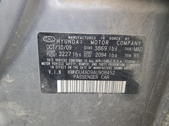 Photo 11 VIN: KMHDU4AD9AU908452 - HYUNDAI ELANTRA BL 