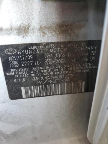 Photo 11 VIN: KMHDU4AD9AU942326 - HYUNDAI ELANTRA BL 