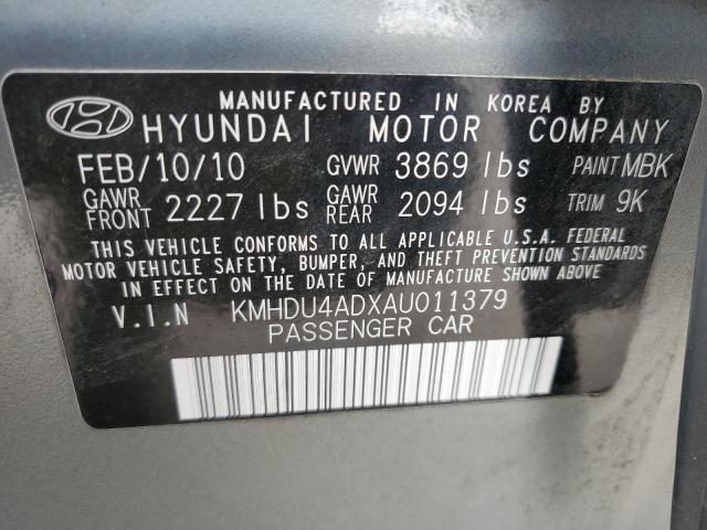 Photo 11 VIN: KMHDU4ADXAU011379 - HYUNDAI ELANTRA 