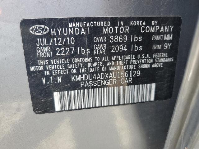 Photo 11 VIN: KMHDU4ADXAU156129 - HYUNDAI ELANTRA 