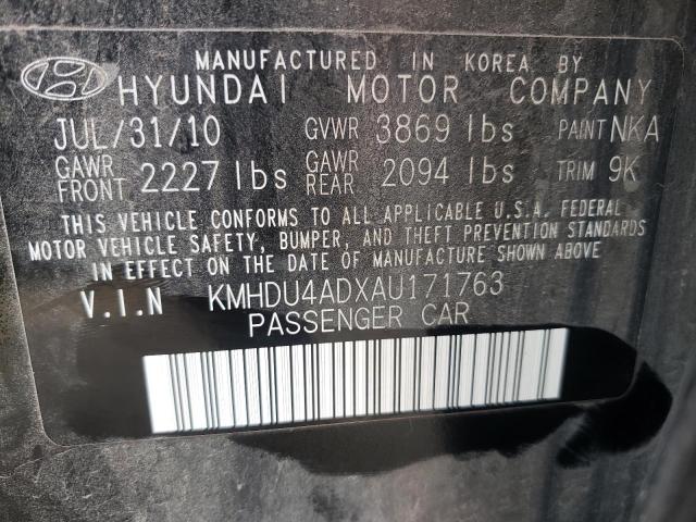 Photo 12 VIN: KMHDU4ADXAU171763 - HYUNDAI ELANTRA BL 