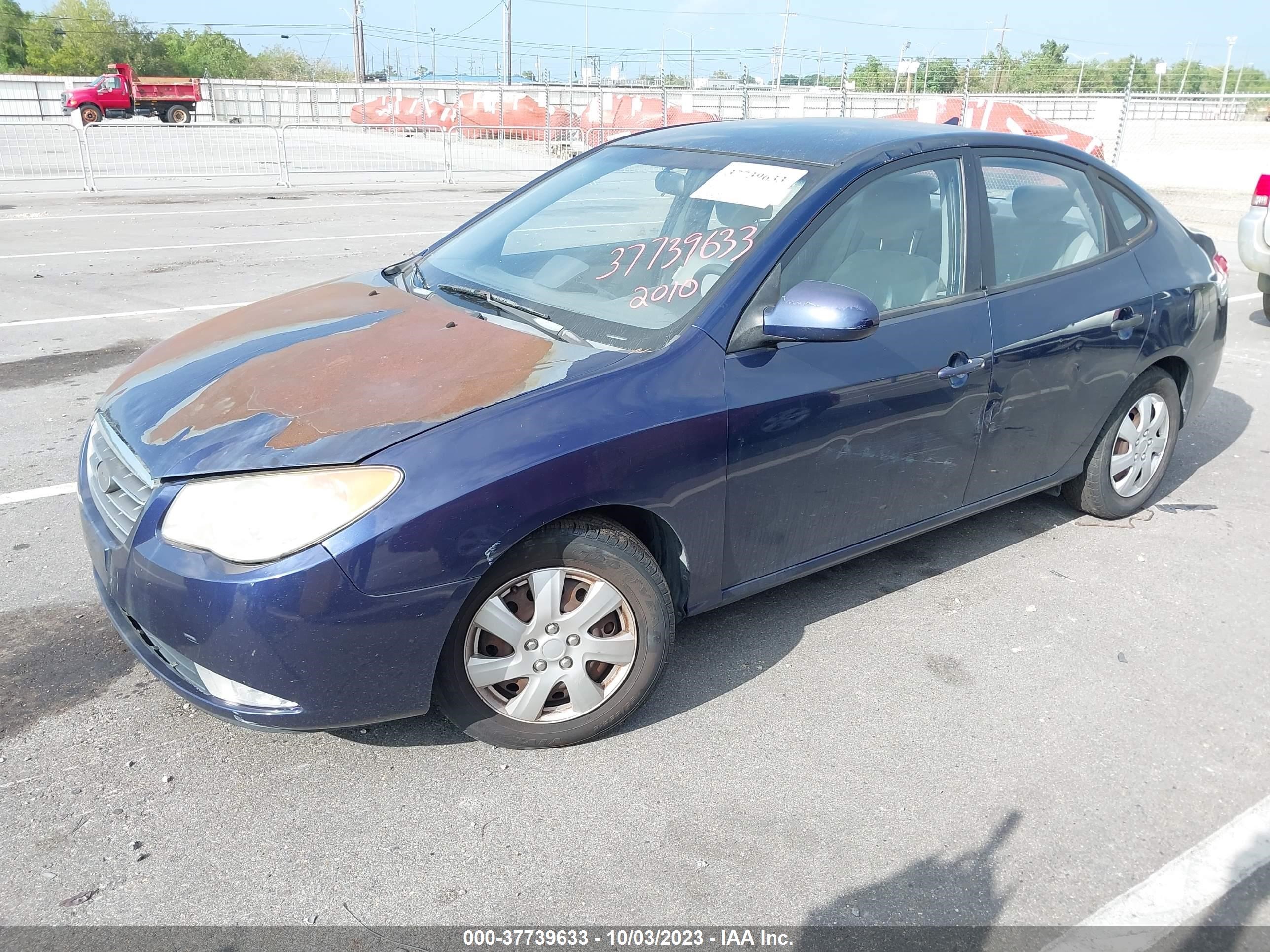 Photo 1 VIN: KMHDU4ADXAU829341 - HYUNDAI ELANTRA 