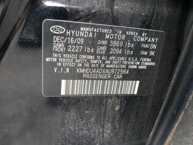 Photo 11 VIN: KMHDU4ADXAU972564 - HYUNDAI ELANTRA BL 