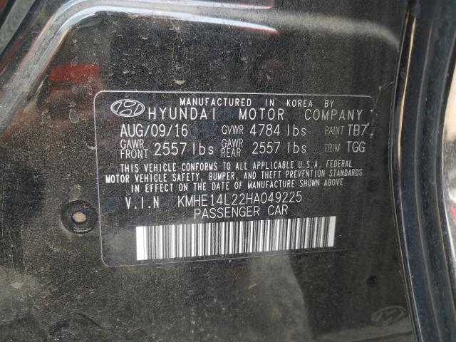 Photo 9 VIN: KMHE14L22HA049225 - HYUNDAI SONATA PLU 