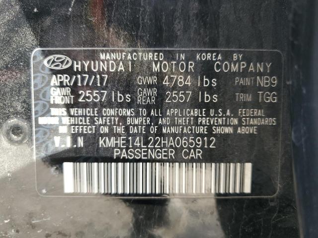 Photo 11 VIN: KMHE14L22HA065912 - HYUNDAI SONATA 