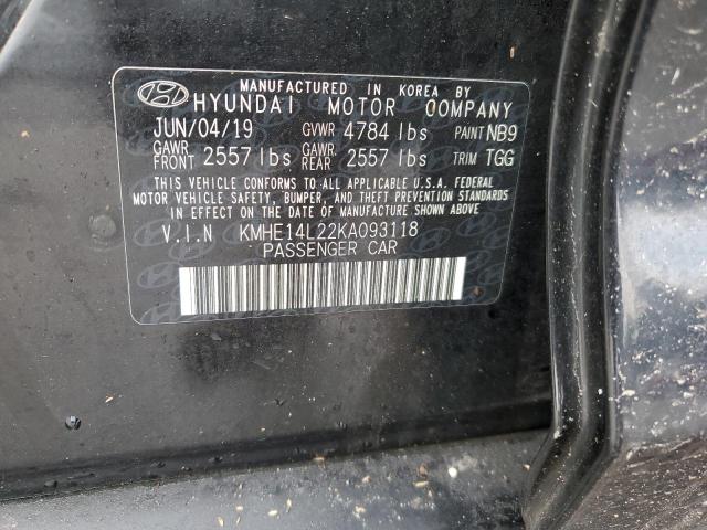 Photo 11 VIN: KMHE14L22KA093118 - HYUNDAI SONATA PLU 