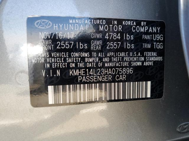 Photo 12 VIN: KMHE14L23HA075896 - HYUNDAI SONATA PLU 