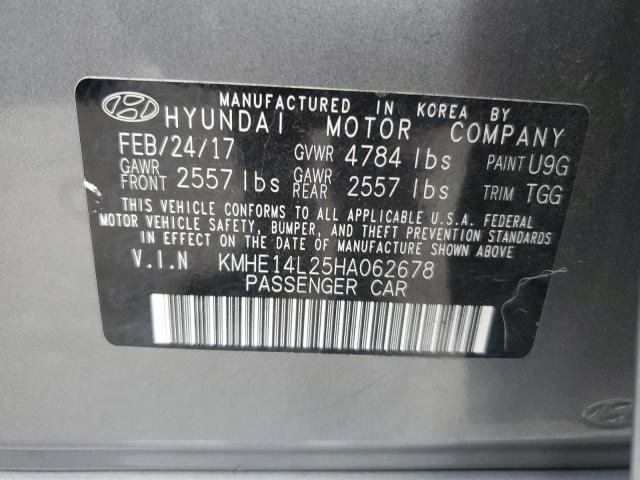 Photo 11 VIN: KMHE14L25HA062678 - HYUNDAI SONATA PLU 