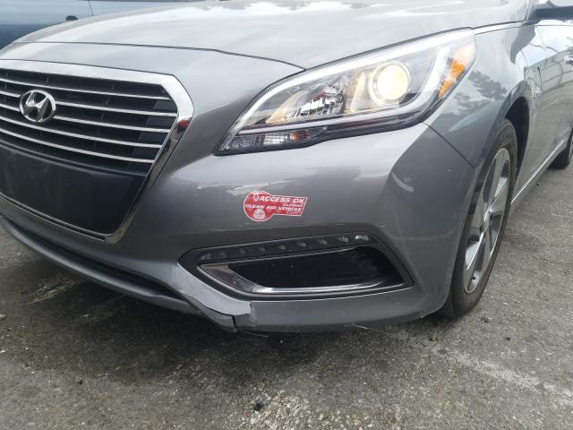 Photo 8 VIN: KMHE14L26HA075908 - HYUNDAI SONATA 