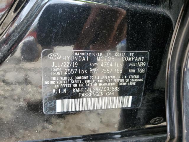 Photo 9 VIN: KMHE14L28KA093883 - HYUNDAI SONATA PLU 