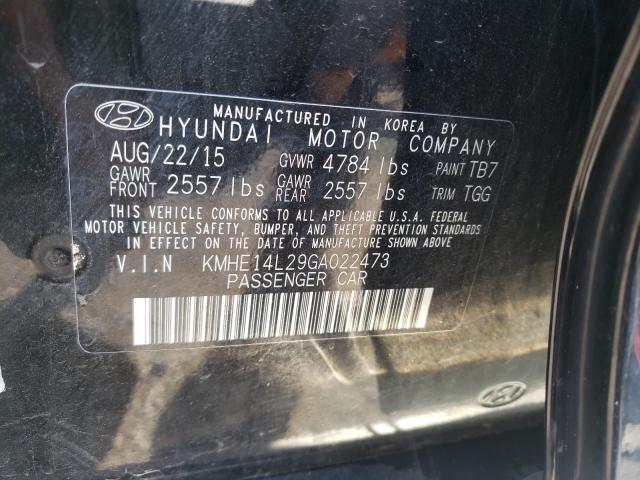 Photo 9 VIN: KMHE14L29GA022473 - HYUNDAI SONATA PLU 