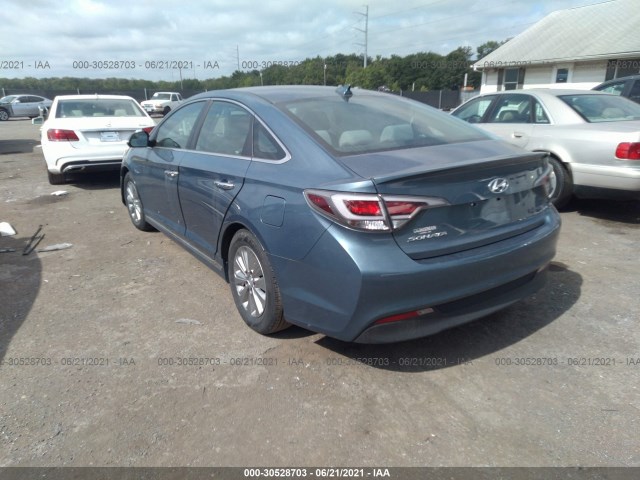 Photo 2 VIN: KMHE24L10GA041000 - HYUNDAI SONATA HYBRID 