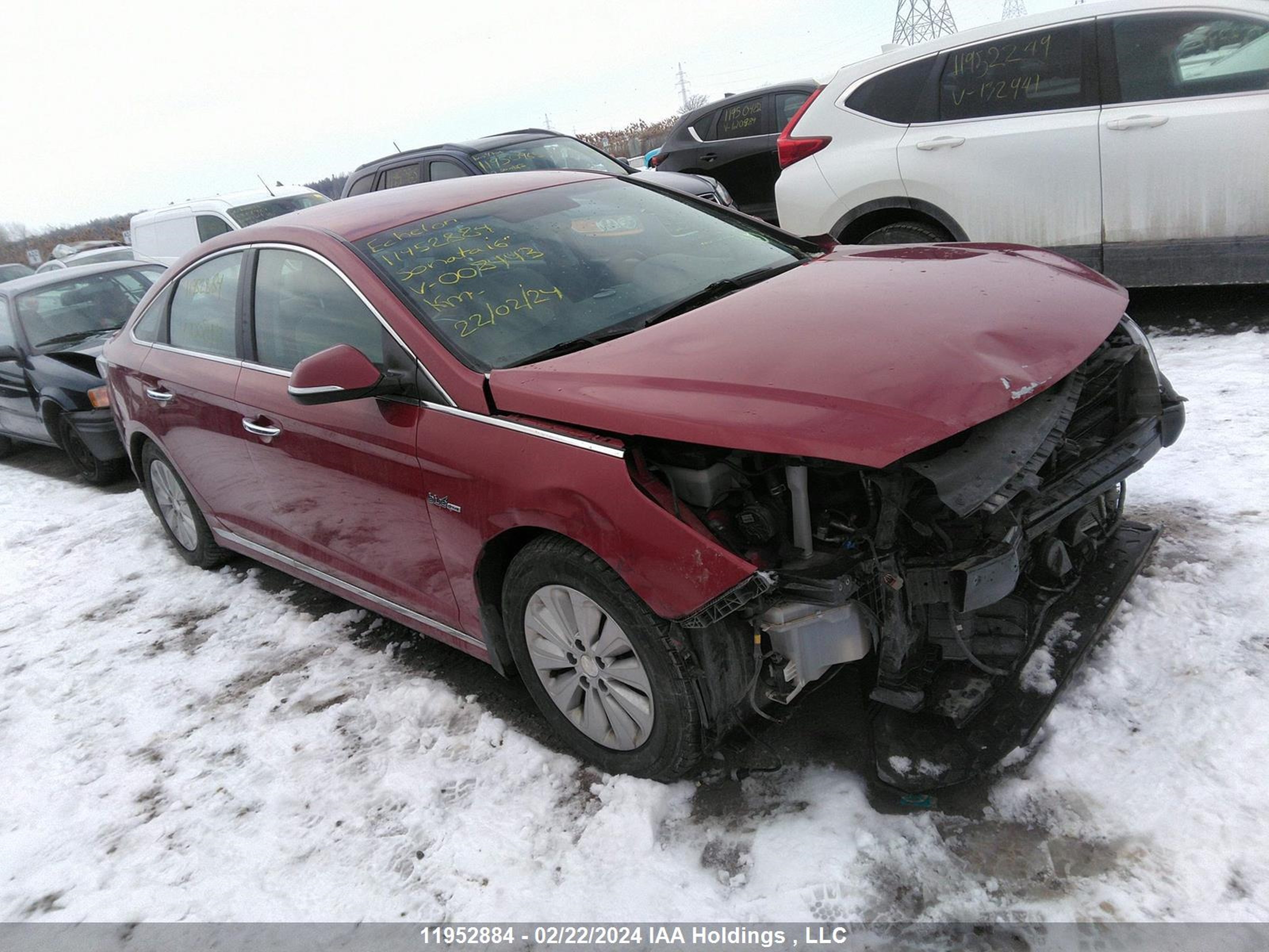 Photo 0 VIN: KMHE24L11GA008443 - HYUNDAI SONATA 