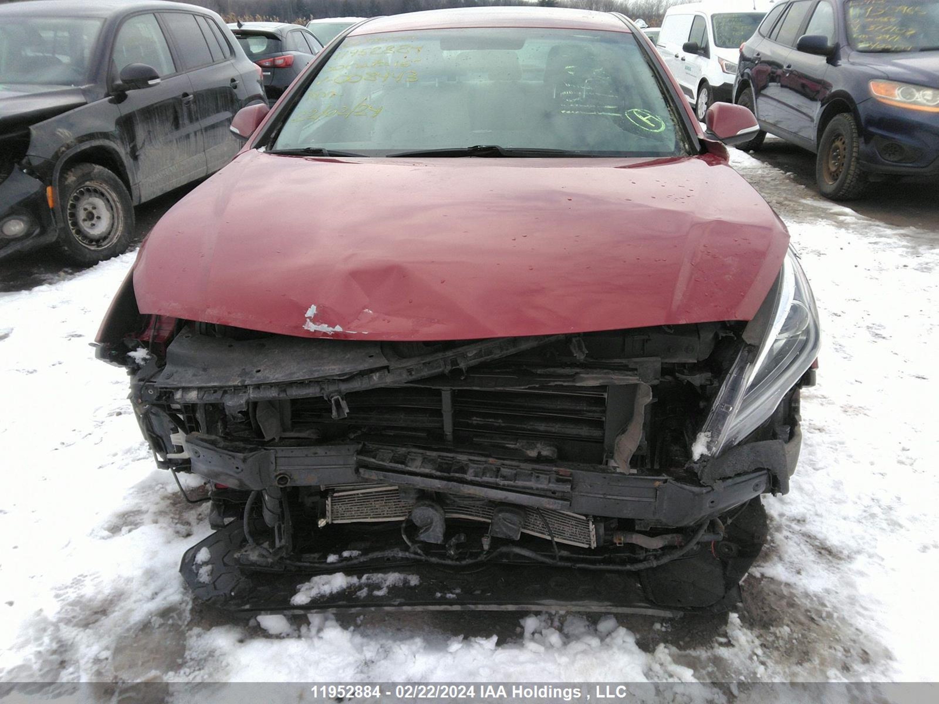 Photo 12 VIN: KMHE24L11GA008443 - HYUNDAI SONATA 