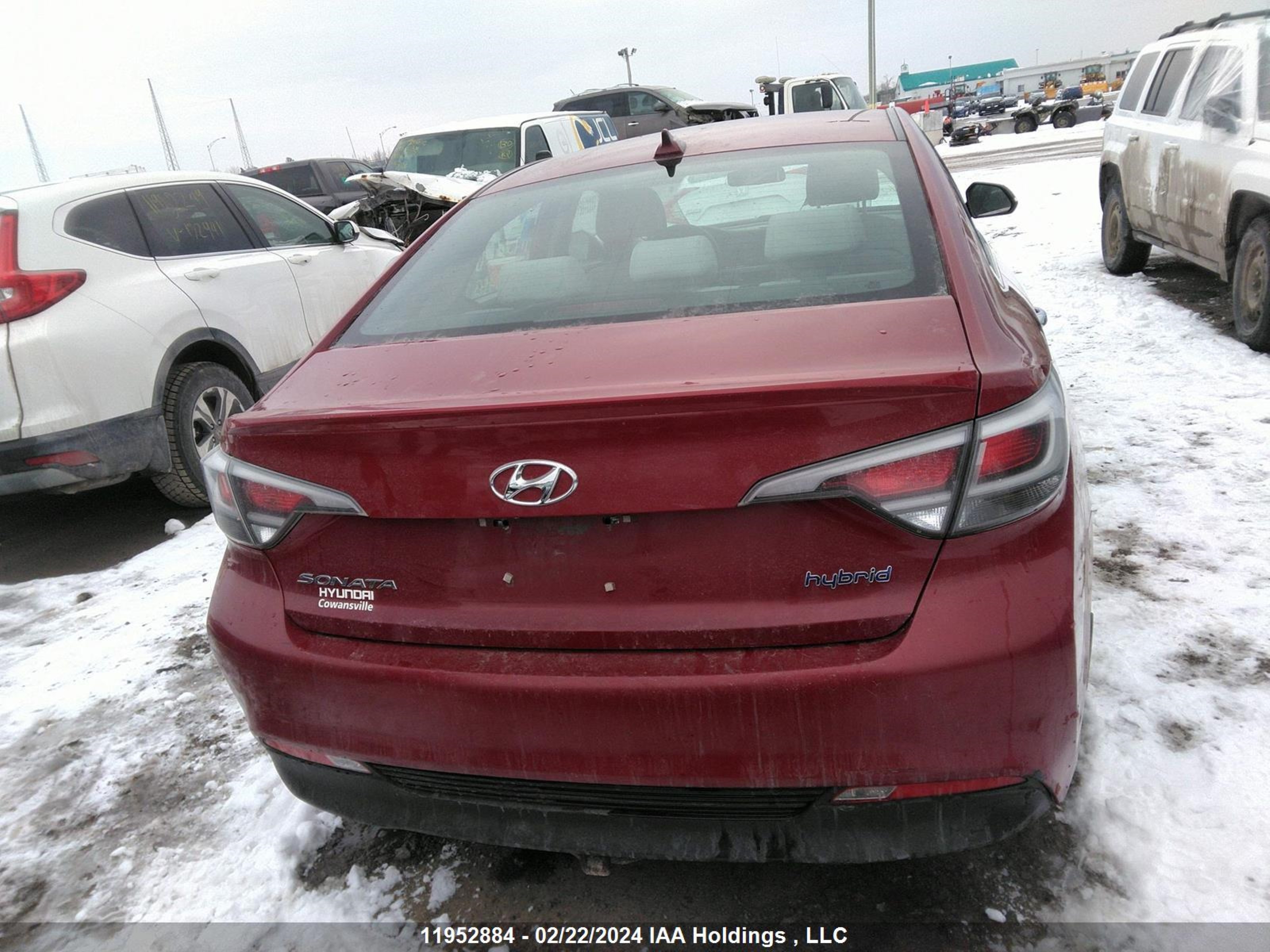 Photo 16 VIN: KMHE24L11GA008443 - HYUNDAI SONATA 