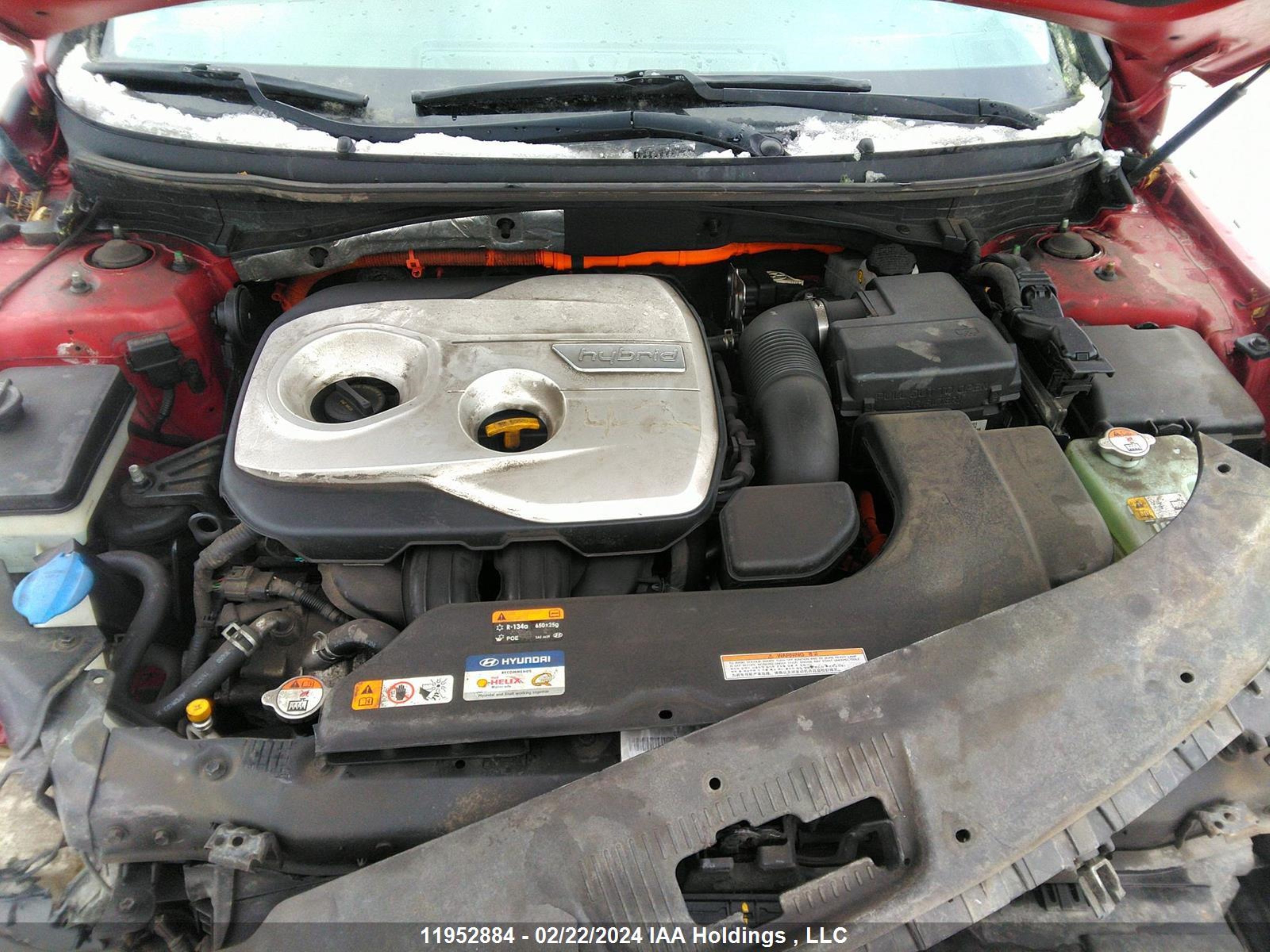 Photo 9 VIN: KMHE24L11GA008443 - HYUNDAI SONATA 