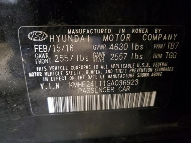 Photo 11 VIN: KMHE24L11GA036923 - HYUNDAI SONATA 