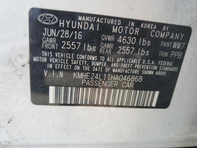 Photo 11 VIN: KMHE24L11HA046868 - HYUNDAI SONATA HYB 