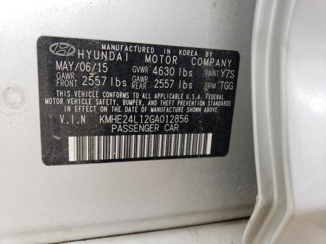 Photo 11 VIN: KMHE24L12GA012856 - HYUNDAI SONATA HYB 