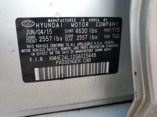 Photo 12 VIN: KMHE24L12GA015448 - HYUNDAI SONATA HYB 